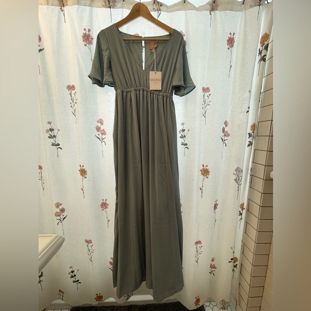 FLASH SALE!!Show Me Your MuMu Green Sundress